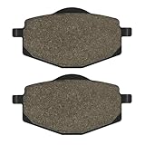 LOCOPOW Pastiglie freno anteriori per Yamaha DT125 1986 1987 DT 125 RE 2004-2007 YBR 125 2005-2006 DT 200 1987 XT 225 Serrow XT 350 1985-1995 TT 600 N Telaio 1985-1988