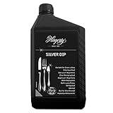 Hagerty Silver Dip Cutlery Bath Pulitore ad Immersione Delicato per Posate in Argento o Metallo Argentato Bagno Detergente Protect and Clean per Pulizia e Protezione Contro Ossidazione - Flacone da 2L
