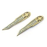 Artudatech Protezione per serbatoio per moto, 2 pezzi adesivi per serbatoio, emblema del serbatoio del gas cromato per Yamaha Drag Star