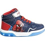 CERDÁ LIFE'S LITTLE MOMENTS | Sneakers Spiderman per Bambini con Suola in PVC e Luci LED - Sneakers Spiderman dal Design Moderno e Divertente, Resistenti e Antiscivolo