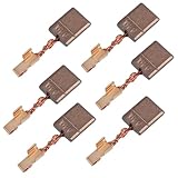 Spazzole di carbone 6 pezzi di ricambio, compatibili con Makita DHP456, DDF456, DTD146, BDF452, adatte per CB440, CB436, CB448, carbone motore Makita, durevole, su misura