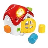 Chicco Gioco ABC Casina Luci e Suoni, Gioco elettronico biligue, Italiano e Inglese, Centro attività, Forme e incastri, 50 Parole e Frasi, 10-36 Mesi