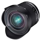 Samyang MF 14 mm F2,8 MK2 Canon M – Obiettivo grandangolare manuale per APS-C focale fisso per Canon M Mount, seconda generazione EOS M 5, EOS M 50, EOS M 6, EOS M 100, EOS M6 Mark II, EOS M 200 Nero