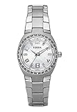 Fossil Orologio Colleague da donna, movimento al quarzo, cassa in acciaio inossidabile argentata di 28 mm con bracciale in acciaio inossidabile, AM4141