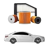 Kit 4 Filtri Tagliando compatibile con MERCEDES-BENZ Classe E Coupé E 250 CDI/BlueTEC/d 150 kw Diesel 2009-2016