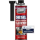 SYPRIN Pulitore Iniettori Diesel, ottimizza e pulisce iniettori, ugelli di iniezione, filtri antiparticolato Diesel, Dpf - additivo 1x500ml