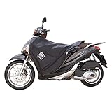 Tucano Urbano coprigambe per scooter Termoscud® R182 per Piaggio Medley. L'originale termoscudo scooter brevetto anti sventolio S.G.A.S. Triplo strato HYDROSCUD a tenuta stagna. Termico Certificato CE
