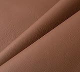 IPEA Tessuto in Ecopelle/Finta Pelle per Rivestimento e Arredamento – 140 x 50 cm – Pelle Sintetica Morbida per Arredo, Divani, Sedie, Casa, Accessori – Mezzo Metro – Colore Marrone