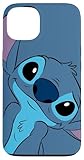 Disney Lilo and Stitch - Cucitura a punto carino, colore: grigio ard Custodia per iPhone 13