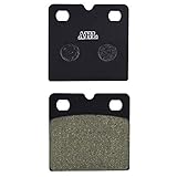 AHL 1 paio di pastiglie freno anteriori per moto Compatibile con MOTO GUZZI 1000-1000 SP (12 spoke cast wheels/dished front discs) 1979-1983/850 Le Mans III (12 spoke cast wheel) 1981-1984