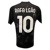 MAESTRI DEL CALCIO Maglia Allenamento “Rafa LEAO 10” Autografata Firme Firmata