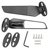 2 Pezzi Specchietti Retrovisori per Moto, Specchietti Retrovisori Girevoli Regolabili Universali ATV Moto Specchietti Laterali Girevoli per Moto Specchietti Laterali di Ricambio