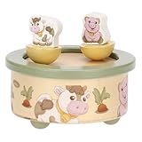 THUN - Carillon - legno - Collezione Baby Dolce Fattoria - Ø 12 cm - 9,5 cm