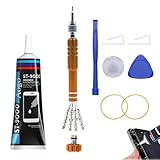 MOLZINY Colla per Schermo Cellulare Kit Colla per Display Smartphone Impermeabile e ad asciugatura rapida può Essere Utilizzato per Riparare Gli Schermi di Computer E Fotocamere