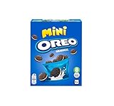 Oreo Original Mini, Piccoli Biscotti al Cacao Ripieni di Crema al Gusto Vaniglia, 4x40g (4 monoporzioni da 40g)