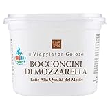 il Viaggiator Goloso Bocconcini di Mozzarella Alta Qualità Del Molise, 200g