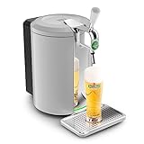 Krups Beertender - Macchina per birra a pressione, fusti da 5 l, marca Heineken, indicatore luminoso, temperatura e schiuma perfette, birra fresca, installazione facile, compatto VB452E10