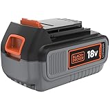 BLACK+DECKER, BATTERIA AL LITIO 18V - 4.0Ah: PER GAMMA BDCHD18 - BDCDD186 - BDCDC18 - EGBHP188 - EGBL188 - EGBL18 - ASL188 - ASD184 - BDCJS18 - HP188F4LBK Type3.BL4018-XJ