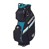 Wilson Borsa da golf, EXO II Cart Bag, Borsa trolley, Contiene fino a 14 bastoni