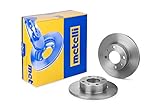 metelligroup 23-0014 Disco Freno, Kit Composto da 2 Dischi Freno, Pezzo di Ricambio per Auto/Automobile, Certificato ECE R90