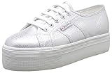 Superga 2790 Lamew - Scarpe Da Ginnastica Basse Donna, Grigio (Grey Silver 031), 39 EU, Pair