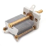 Condensatore Variabile ad Aria ad Alta Tensione RF per Antenna a Loop Piccolo CW1-270P Ceramico Singolo, 10-270pF, 1000VDC