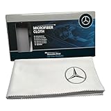 Mercedes-Benz Panno in microfibra Premium ad alta lucentezza 30 x 30 cm autentico bianco A0009865000