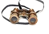 Marrone Antico Nautico Il Royal Antico Vintage Ottone Telescopio Binocolo Antico Telescopio 4" Oro