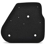 Easyboost Filtro Aria Schiuma per MBK Nitro Mach-G Ovetto Yamaha Aerox Jog-R Neo's Aprilia SR Beta ARK Malaguti F10 F12 Minarelli Filtro Aria Orizzontale per Carburatore