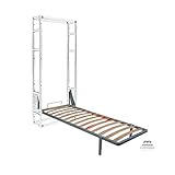 Letto a Scomparsa Ribaltabile Salvaspazio - Universale a Muro - Modello Maly 80cm