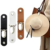 JEYORZY 3pcs clip per cappelli da viaggio, compagni per cappelli all'aperto,per Borsa da Viaggio, Zaino, Borsa, Cappello Multifunzionale Clip, Cappelli Cappelli