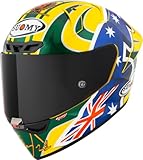 Suomy S1-XR GP Troy Bayliss Replica 2005 FIM E06 Casco (multicolore,L (59/60))