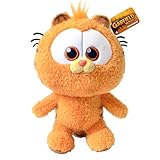 Animagic - Baby Garfield, Peluche Interattivo a Partire dai 2 anni in su, Morbido Gatto Garfield Cucciolo, per Bambini, Fan del Famoso Gatto Dormiglione
