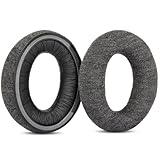 DowiTech Cuscinetti di ricambio traspiranti e durevoli compatibile con Sennheiser HD380 PRO HZP26 HZP41 G4ME ONE PC 363D HD599 HD598 Headset con tessuto professionale e memory foam