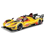 BBURAGO Ferrari 499P 24H LMS Hypercar 2024#83 Scala 1:24, Replica Diecast AF Corse Le Mans, Portiere Apribili, Licenza Ferrari, Età 14+