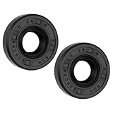 YINETTECH Paraolio Pompa Acqua 2 Pezzi 10x24x6mm Compatibile Con KTM 450 EXC EU 2009-2011