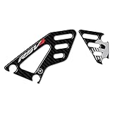 labelbike - Adesivi in Resina Gel 3D Protezioni Battitacco compatibili con Aprilia RSV4 1100 2009-2024