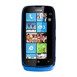 Nokia Lumia 610 9,4 cm (3.7") 0,25 GB 8 GB SIM singola Ciano 1300 mAh