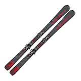 Sci alpino Carvingski On-Piste-Rocker – Fischer RC Fire SLR – 145 cm – con attacco RS9 SLR Z2,5 – 9 – Modello 2024 – All Mountain Ski – adatto per principianti e esperti