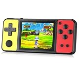 ZHISHAN Videogiochi portatili a 32 bit per bambini con 139 videogiochi integrati, schermo IPS da 3 pollici, ricaricabile, portatile, gioco arcade, giocattolo elettronico per ragazzi e ragazze, regalo