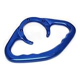 Maniglia passeggero moto Bracciolo Serbatoio Carburante Moto Maniglia Passeggero Maniglia Posteriore Per Suzuki GSXR GSX-R GSX R 600 750 1000 K2 K3 K4 K5 K6 K7 K8 K9 K11(Blu)