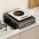 QSTGX Copri Fuochi Cucina Gas 5 Fuochi Coperchio Piano Cottura Copertura per lavello Camper per Piani di Lavoro, lavelli, Camper e Piani Cottura elettrici/a Gas(30x40x5 cm)