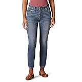Amazon Essentials Jeans Skinny Curvy a Vita Media - colori fuori produzione Donna, Delavé Medio, 46