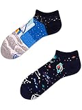 Many Mornings Space Trip Low Unisex Calze (39-42, Space Trip)
