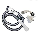 Mistericambio - Tubo per aspirapolvere flessibile con accessori compatibile con Folletto Vorwerk VK200, VK150 - Accessori folletto