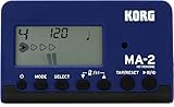 KORG MA-2 LCD Metronomo Digitale Compatto, Blue/Nero