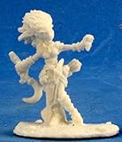 1 x Pathfinder LINI Druid GNOME Iconic - Reaper Bones Miniatura per Gioco di Ruolo Guerra - 89027