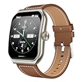 Black Shark GT3 Smartwatch Uomo, 1.96” Orologio Smartwatch Chiamata Bluetooth SpO2 frequenza cardiaca Monitor 100+ modalità sportive Impermeabile IP68 Inseguitore di attività per Android iOS (Argento)