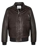 Schott NYC Lcflyvint Giacca, Marrone, M Uomo