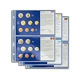 Prophila Collection 6 vassoi prestampati in Euro da 6 Paesi (Croazia, Lituania, San Marino, Monaco, Vaticano, Andorra) - (Monete Non Incluse)